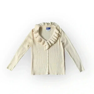 vintage LeRoy knitwear v neck sweater